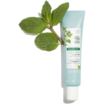 Aquatic Mint Purity Cream (zmiešaná a mastná pleť) - Ľahký hydratačný krém